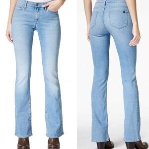 Buffalo David Bitton Mid Rise Slim Flare Y2Ksoft stretchy semi wide leg jeans 31